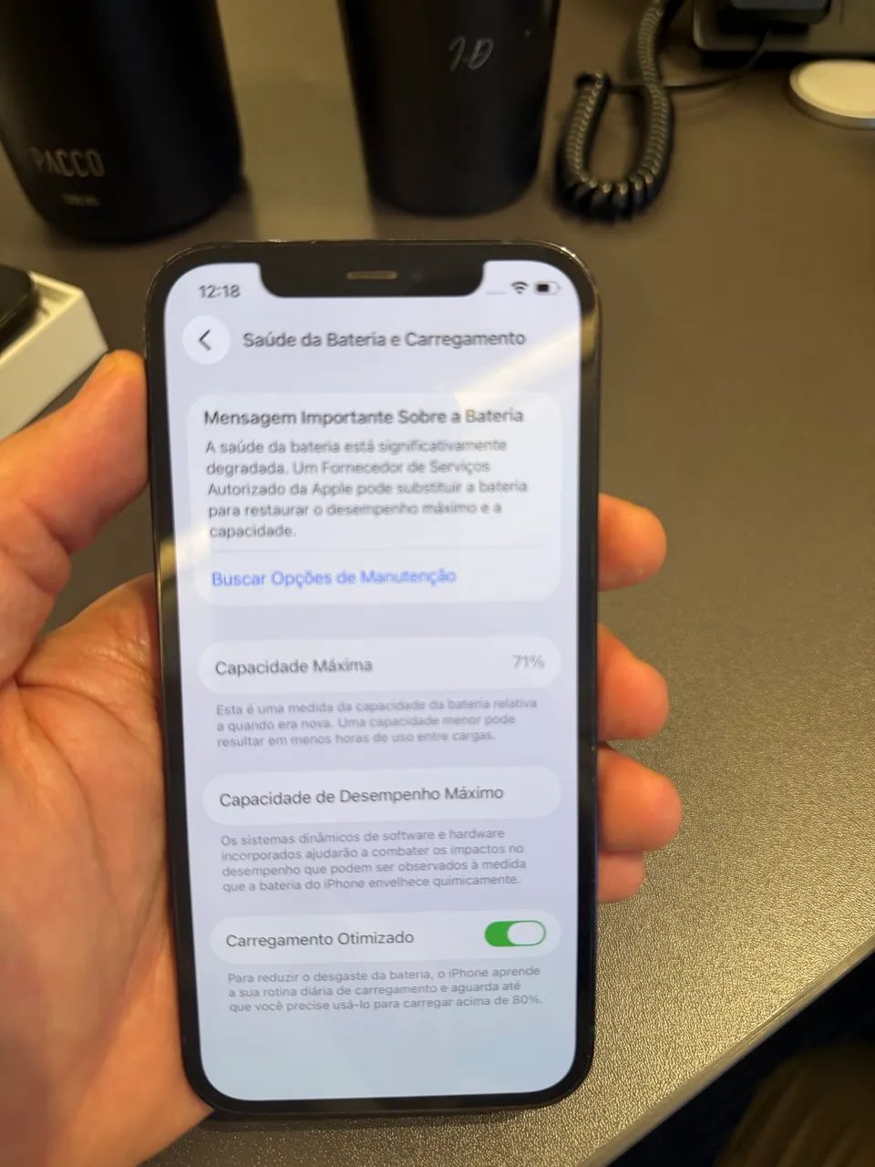 iPhone 12 Pro 512 GB Pacific Blue - Caixa Original - Foto 2