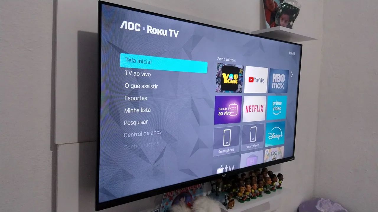 Vendo tv 43 polegadas smartv roku 