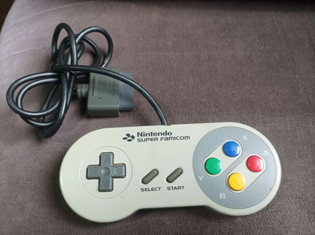 Controle original super famicom/super Nintendo 