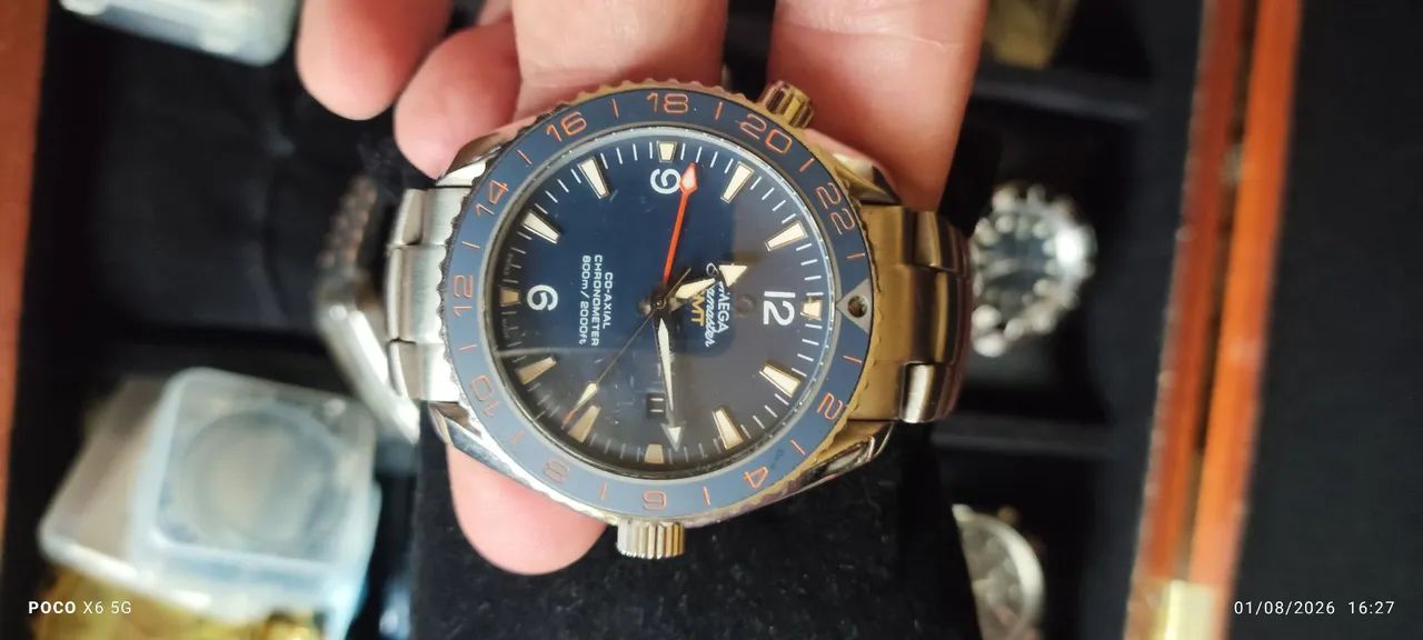 Relógio OMG Seamaster Automático 