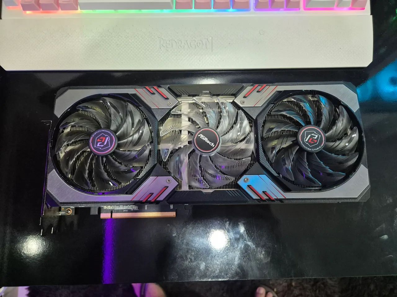 Placa de video RX 6800 XT 16GB Phantom Gaming - Foto 3