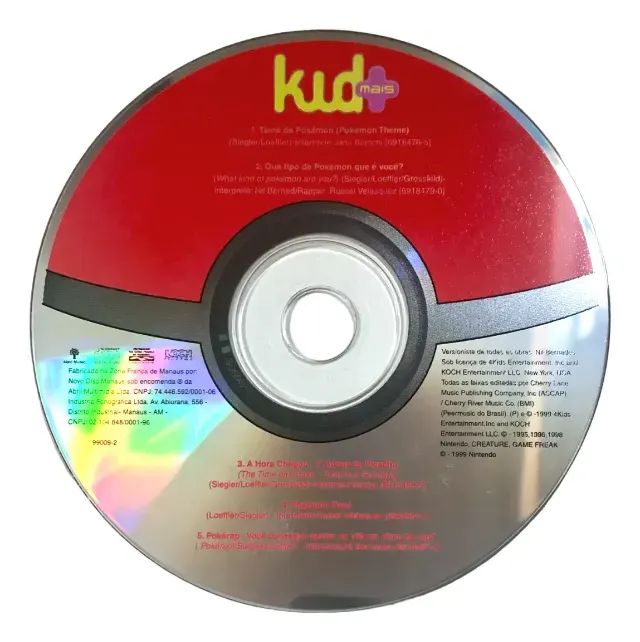 Pokémon - CD Single Promocional - Foto 3