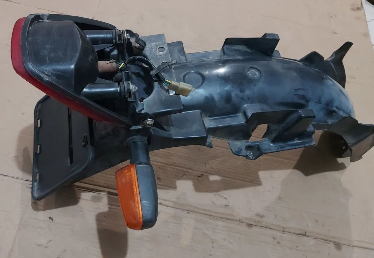 Paralama e suporte da placa cg 150