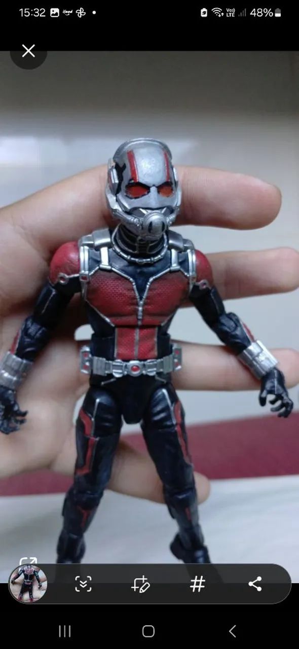 Homem-Formiga Marvel Legends 1/12  - Foto 2