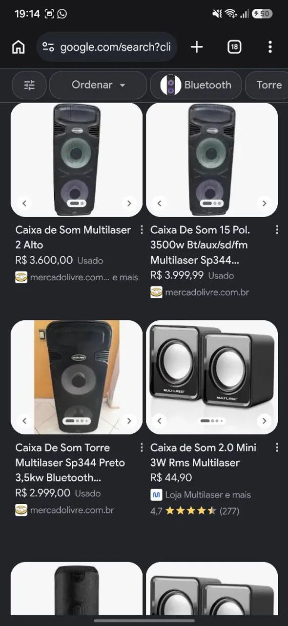 Som Torre SP344 multilaser  - Foto 4