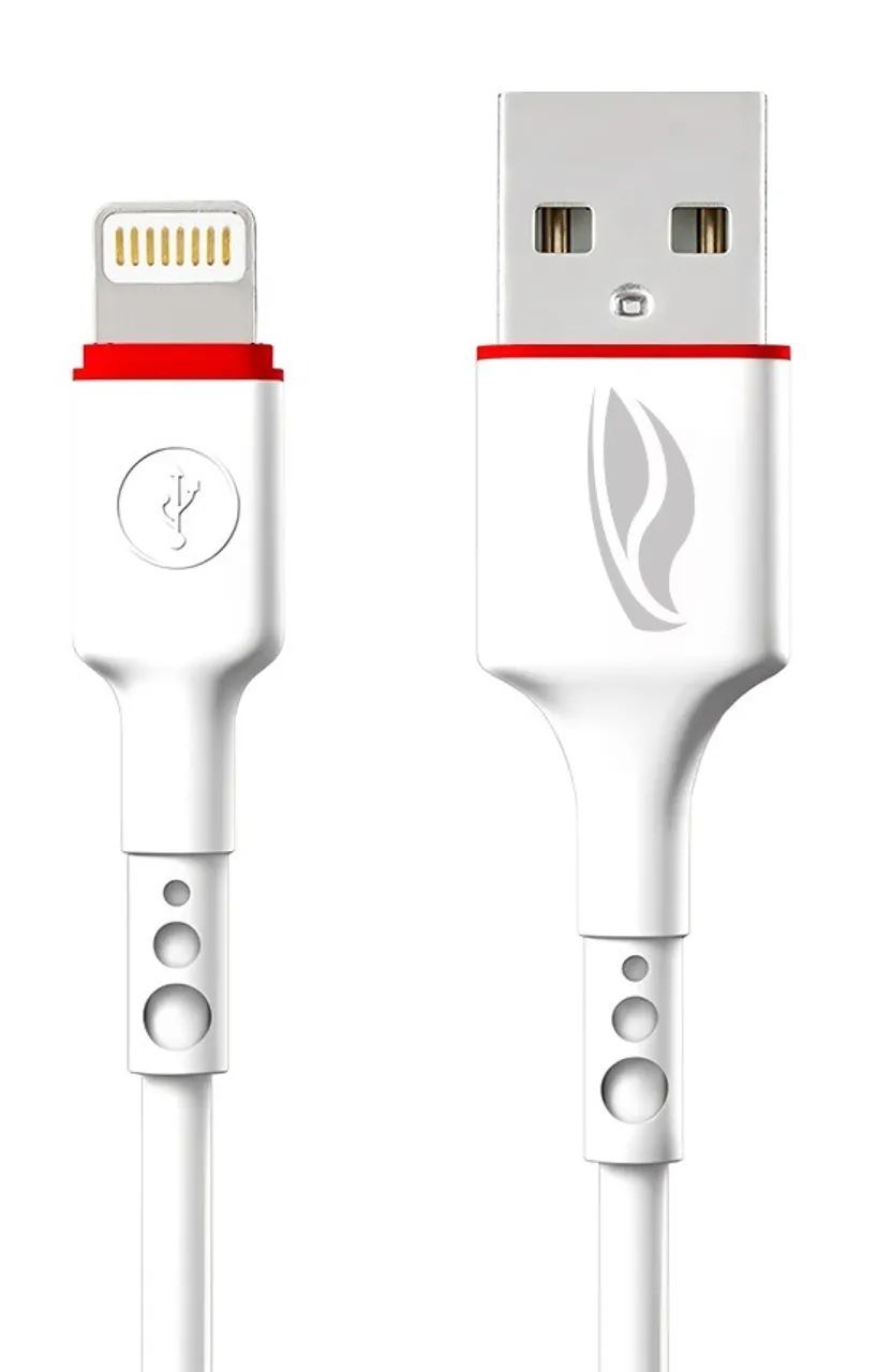 CABO USB X LIGHTNING 2.4A 1 METRO C3TECH CB-L100WH - Foto 2