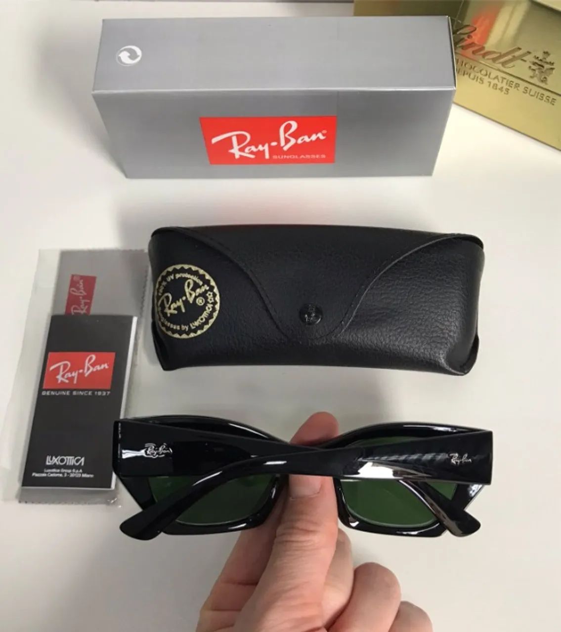 óculos de sol ray ban zena classic g15 - Foto 4