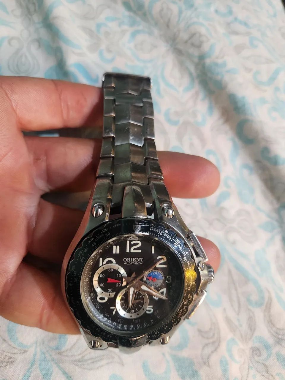Relogio orient flytech titanium  - Foto 5