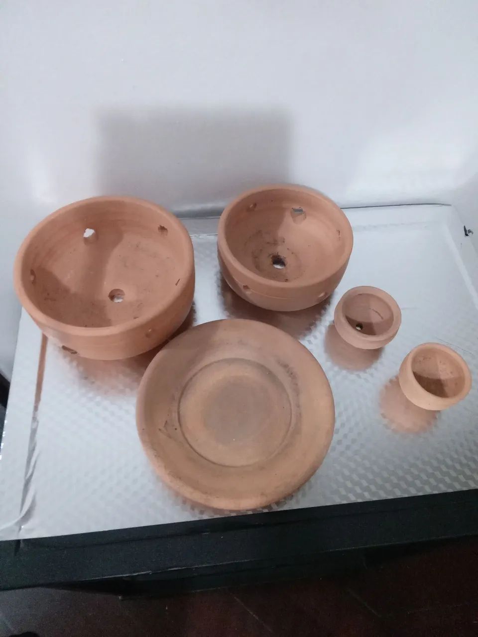 Kit  vasos de cerâmicas 6 itens  - Foto 4