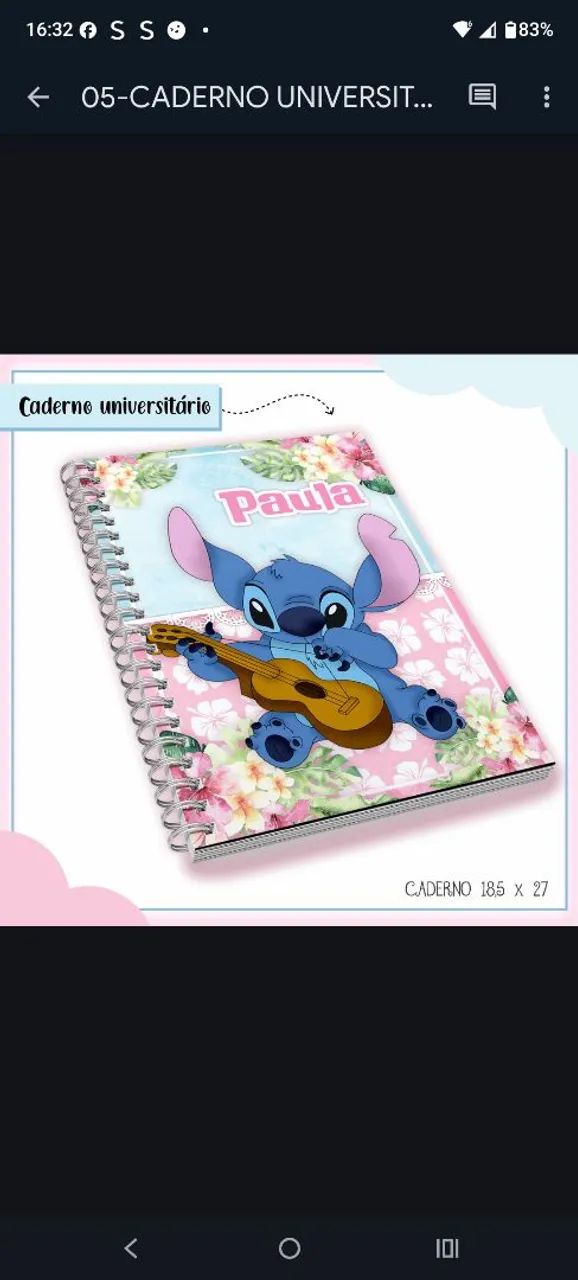 Capas cadernos PERSONALIZADAS  - Foto 2