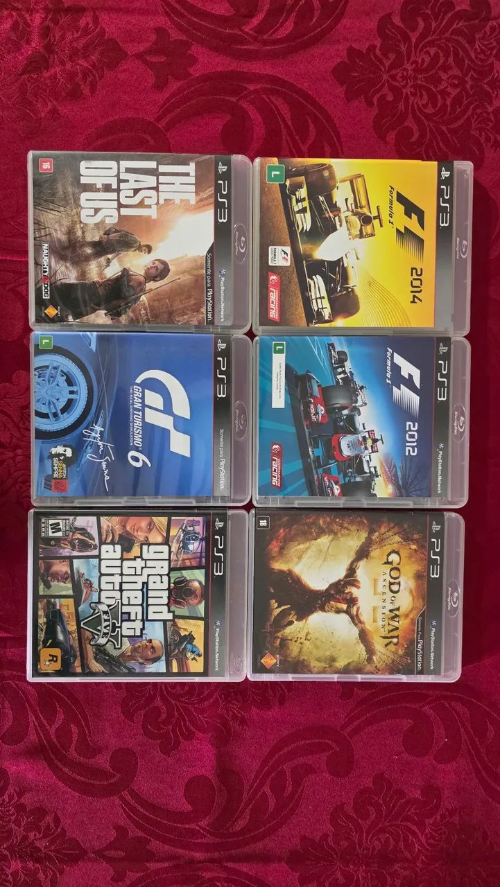 6 Jogos PS3