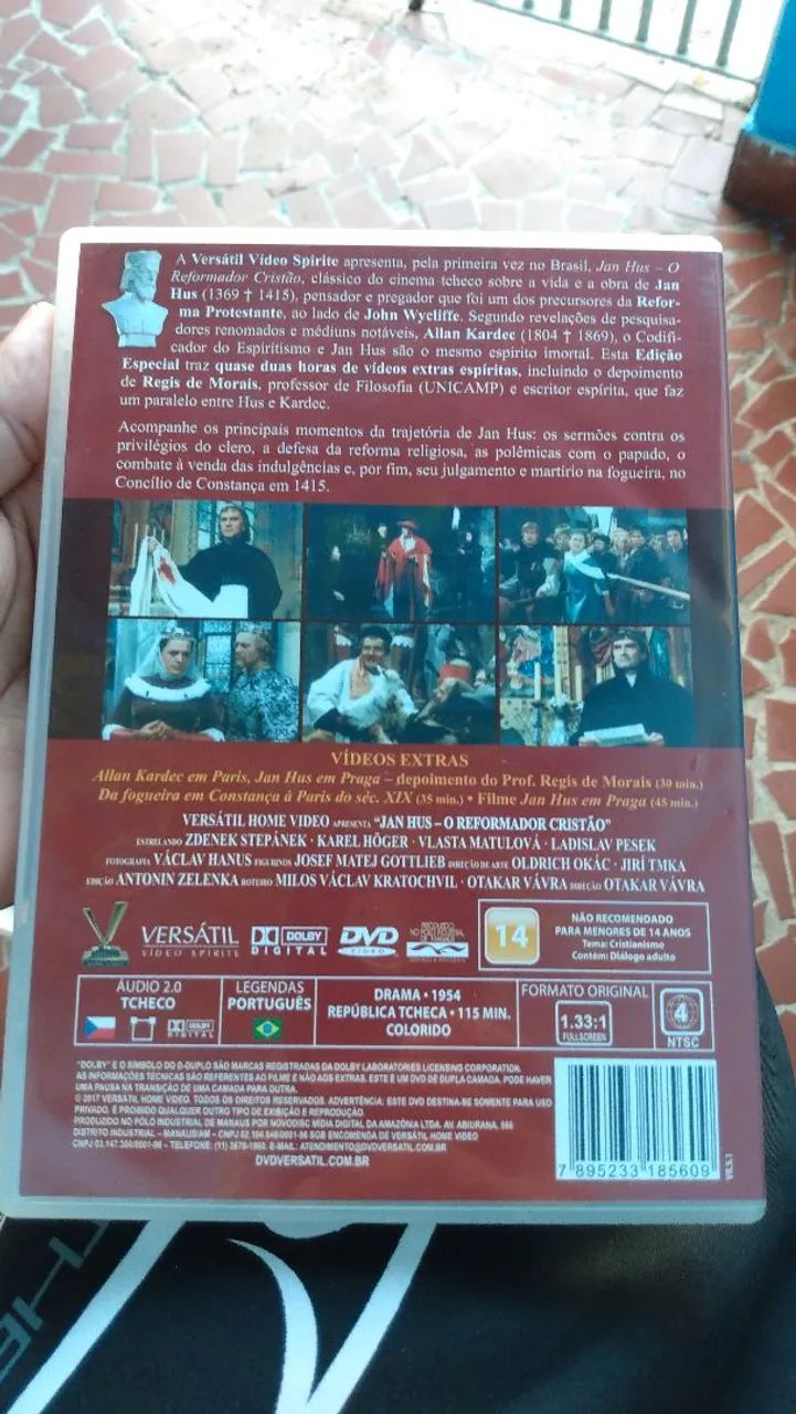 DVD original jan Hus ótimo estado.  - Foto 5