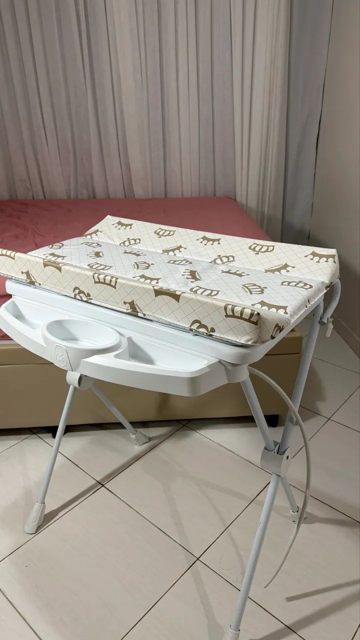 Banheira Galzerano com Trocador - Compacta e Dobrável - Foto 2