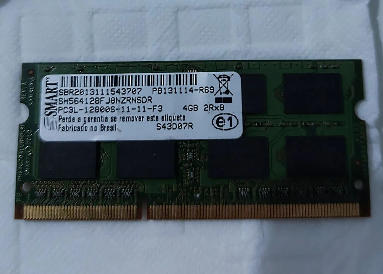 Processador i5 460M, 2memórias 4gigas para notebook. - Foto 2