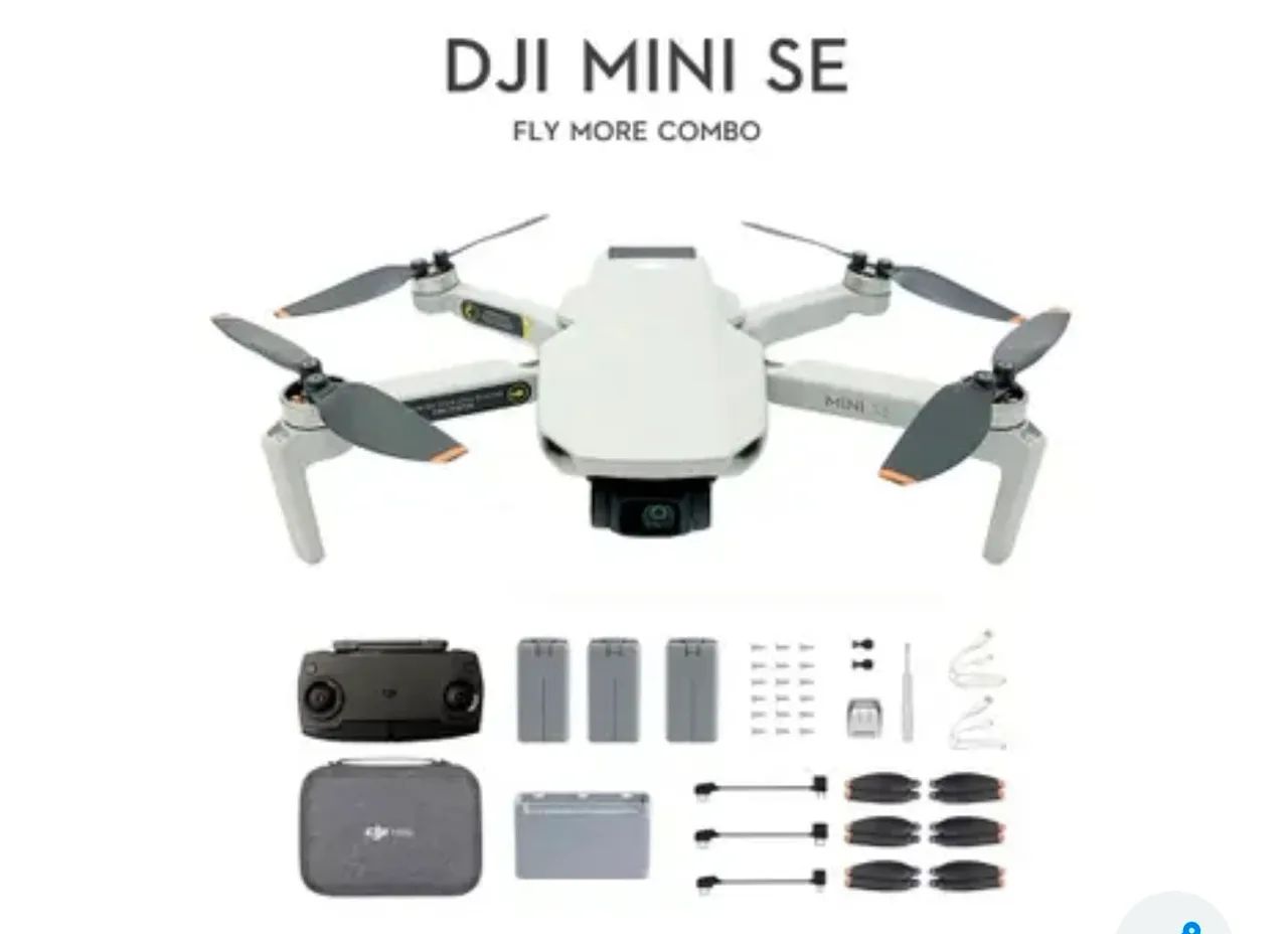 Drone DJI Mini SE com Câmera 2.7K 