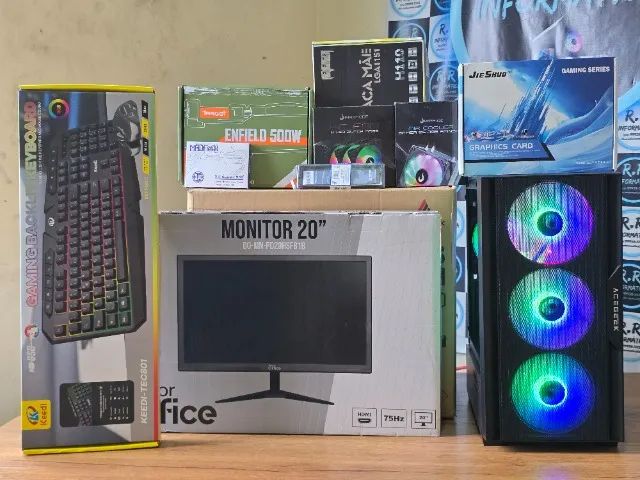 PC Gamer Core i5 e Monitor 20"