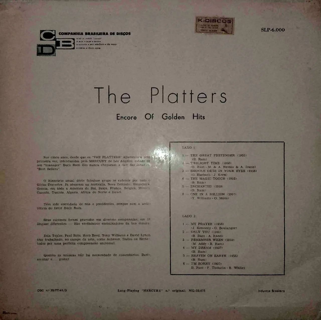 Vinil The Platters  - Foto 2