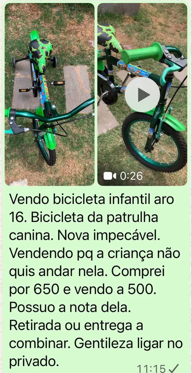 Bicicleta aro 16 - Foto 3
