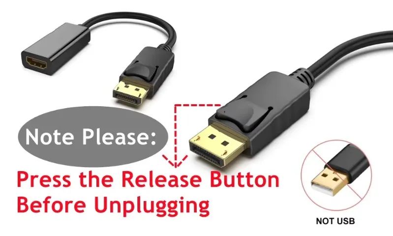Adaptador Conversor Displayport Para Hdmi 4k - Foto 4