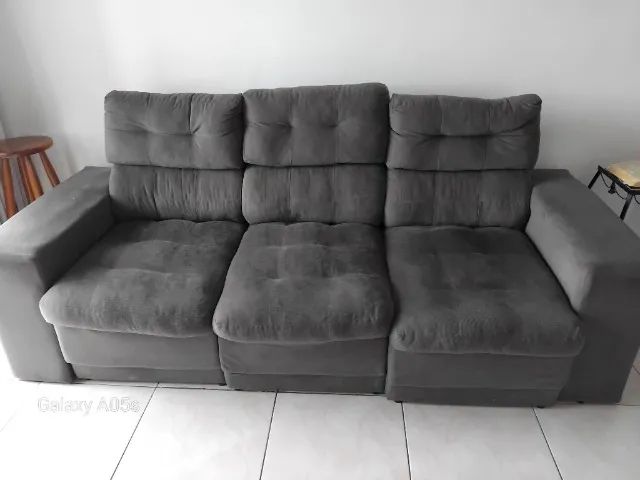 Sofa reclinavel 3 lugares