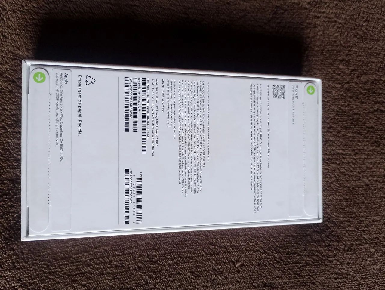 iPhone 17 Black 265GB - Foto 3