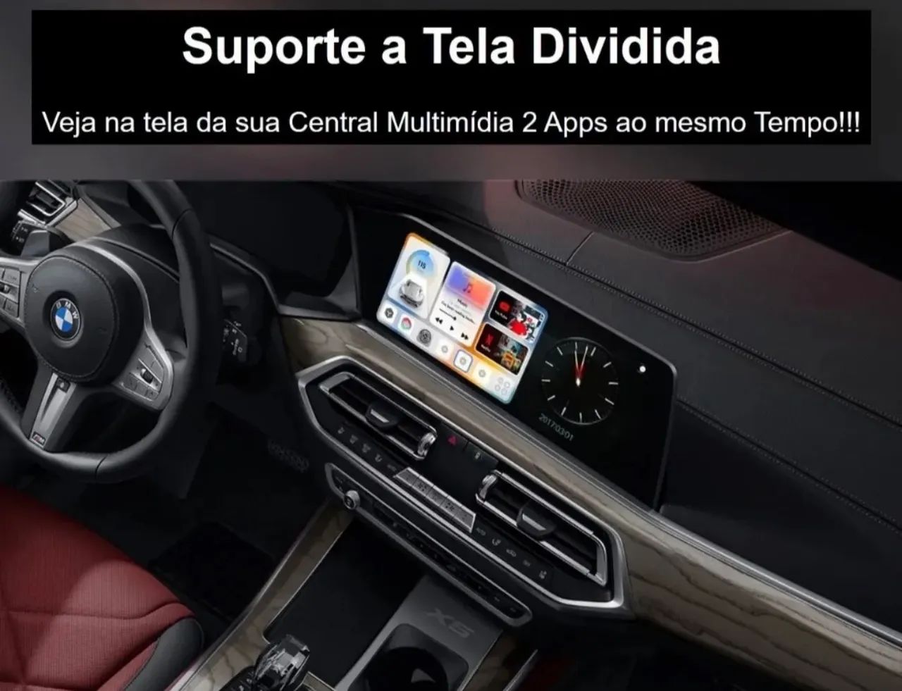 Stream Box Automotivo Nimus Carplay - Foto 4