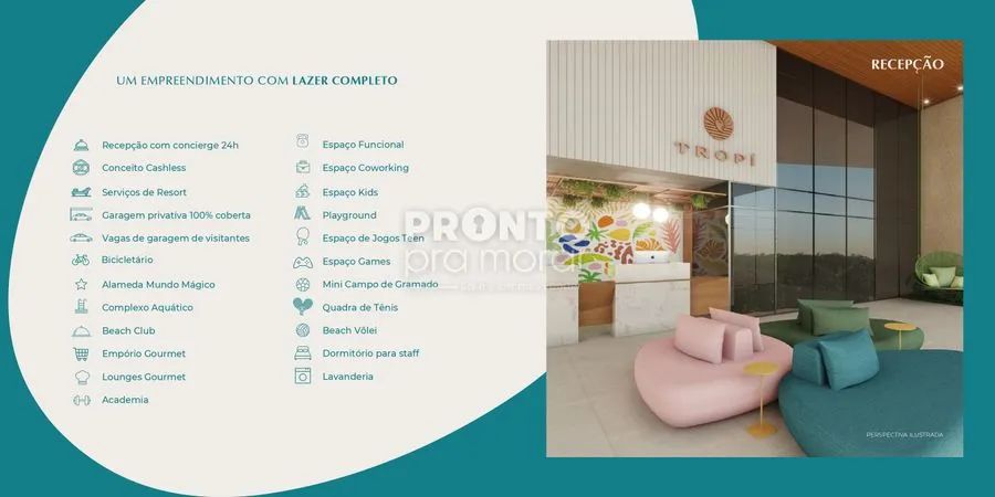 Apartamento com 2 quartos em Muro Alto - Foto 4