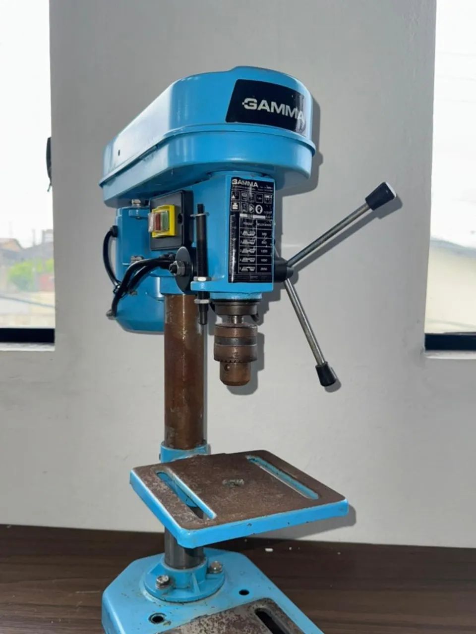 Furadeira de Bancada Gamma Ferramentas G2320/Br2 Azul