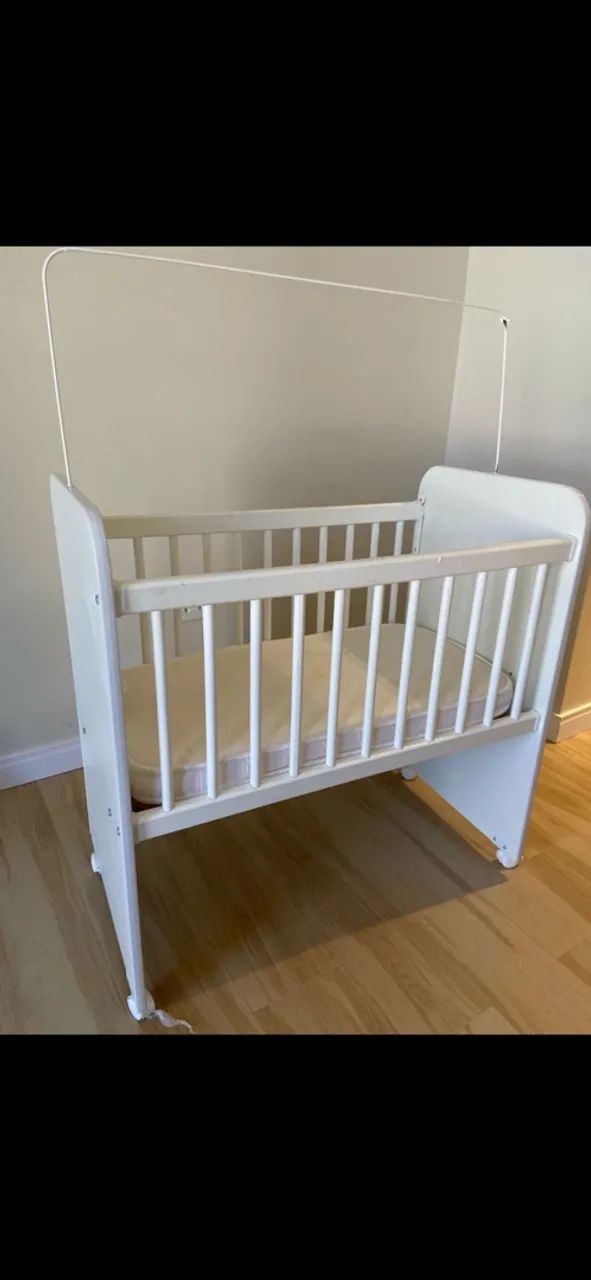 Mini Berço Acoplável à Cama + Colchão e Lençol ?