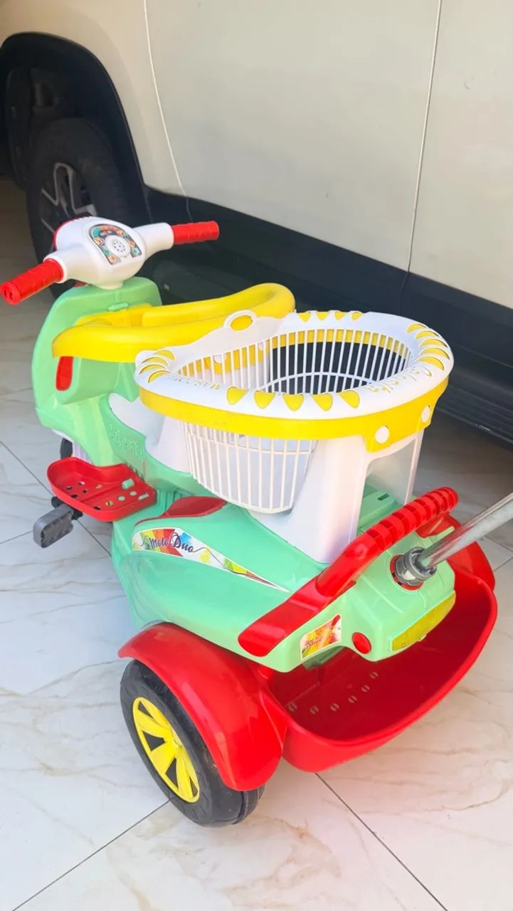 Carrinho de gêmeos (ou bebê + pet) calesita - Foto 4