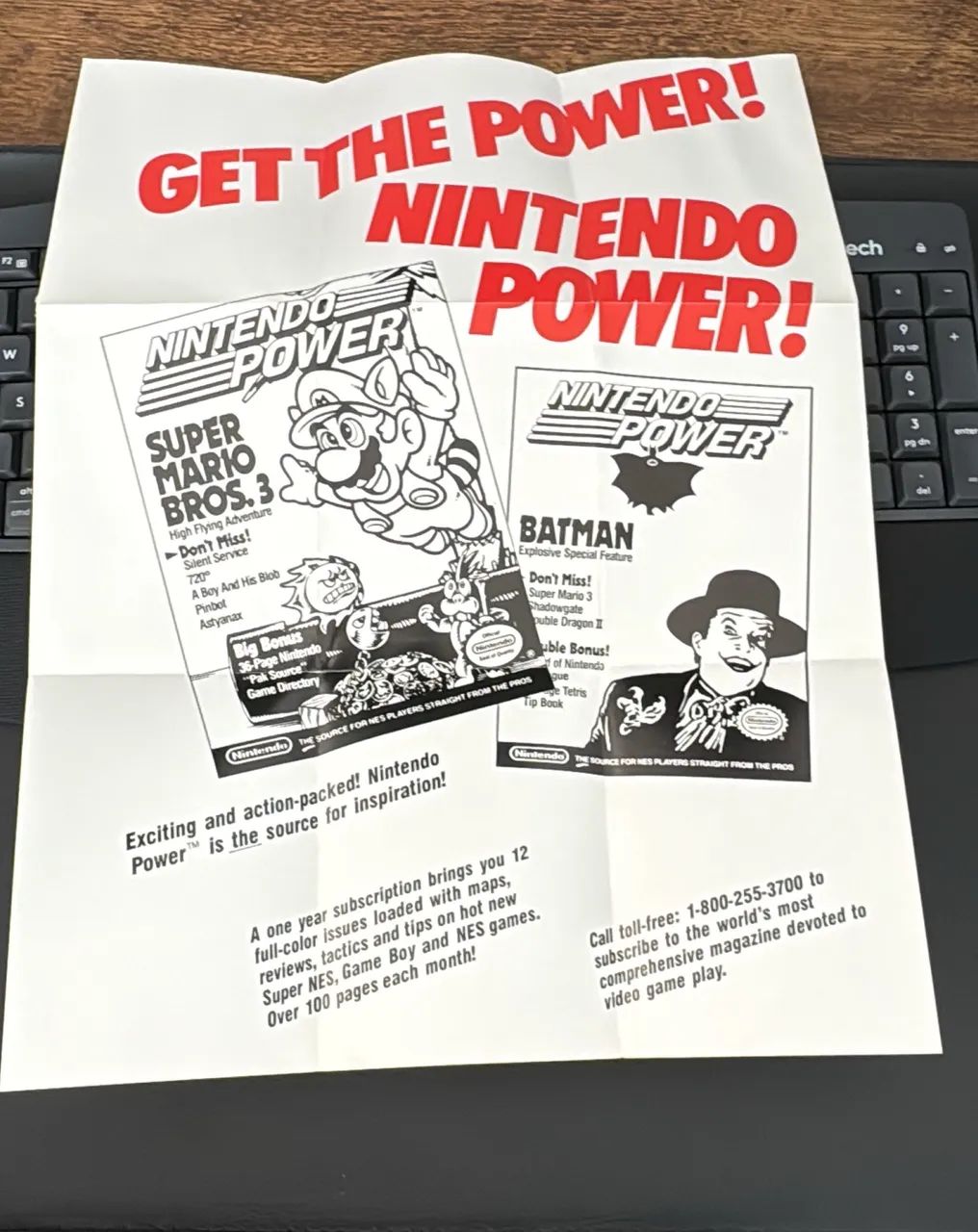 Pôster Nintendo Power Joker Original Super Nintendo - Foto 2