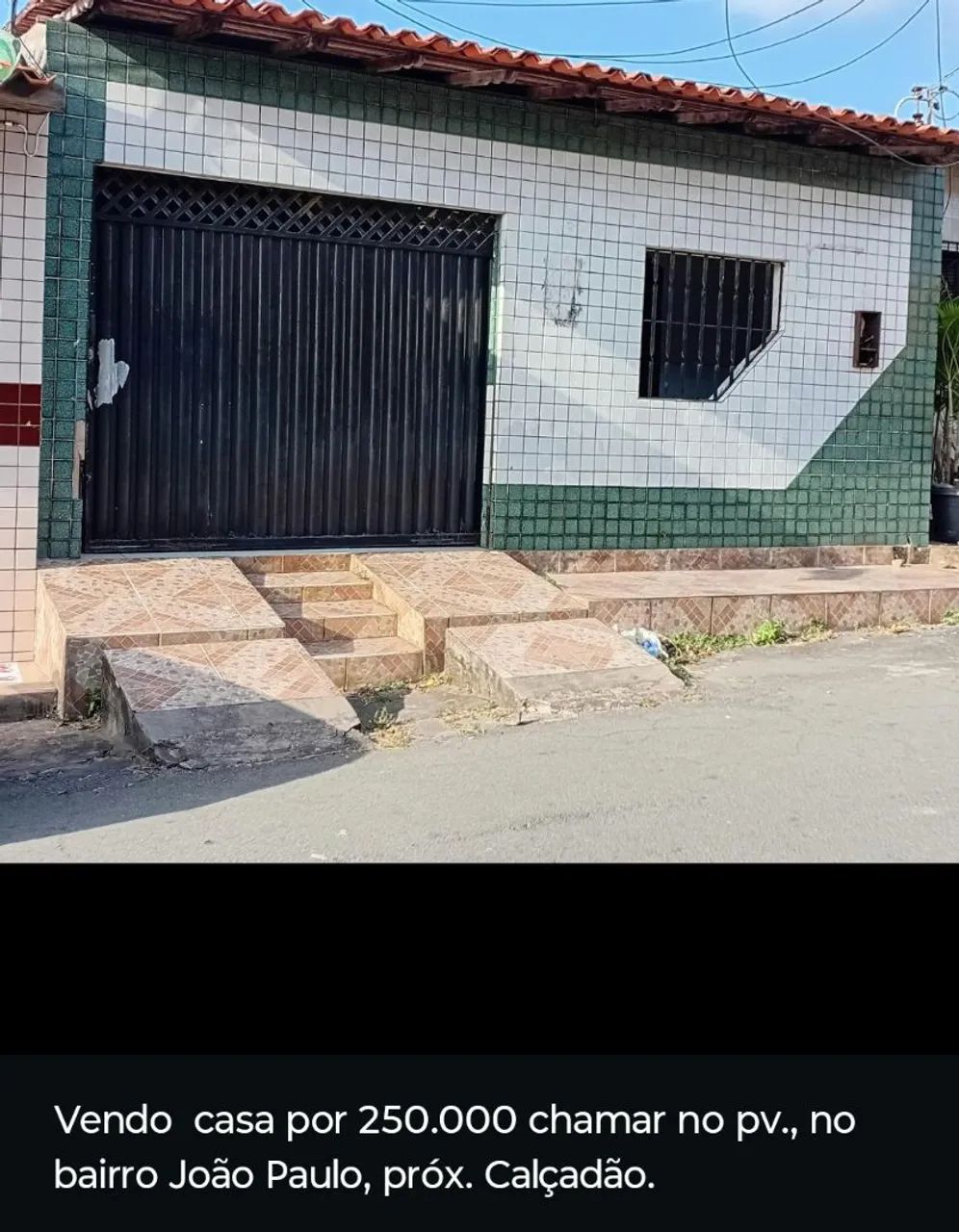 Vendo casa no João Paulo 
