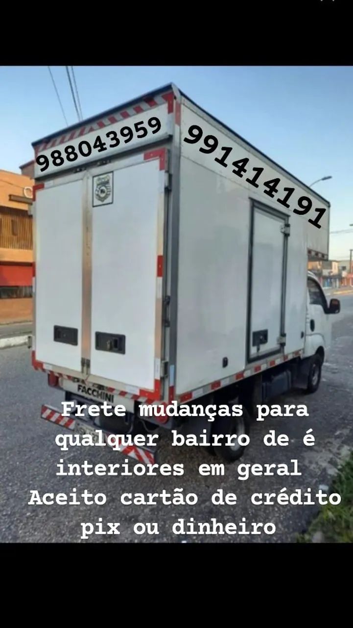 Frete mudança transporte pra qualquer bairro 