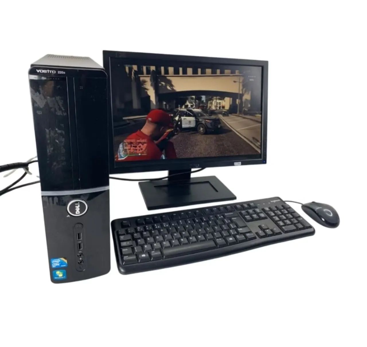 Computador completo só no ponto de ligar