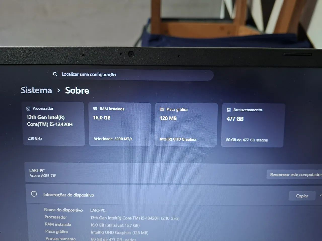 Notebook Acer Aspire GO 15 - Foto 4