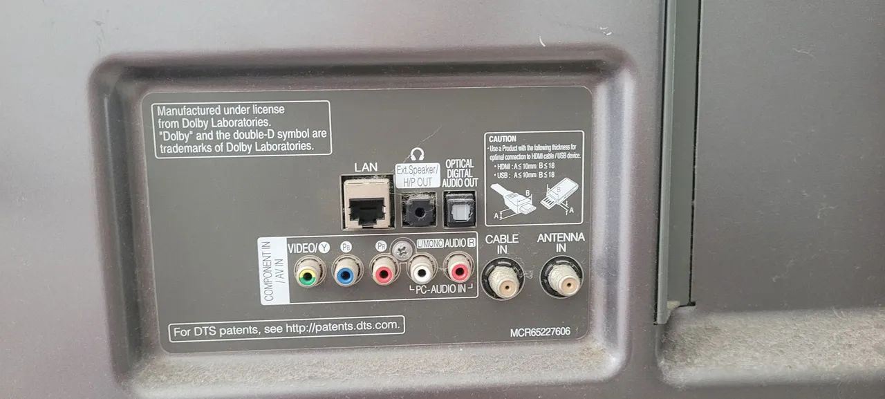 TV LG 55 polegadas com defeito - Foto 4