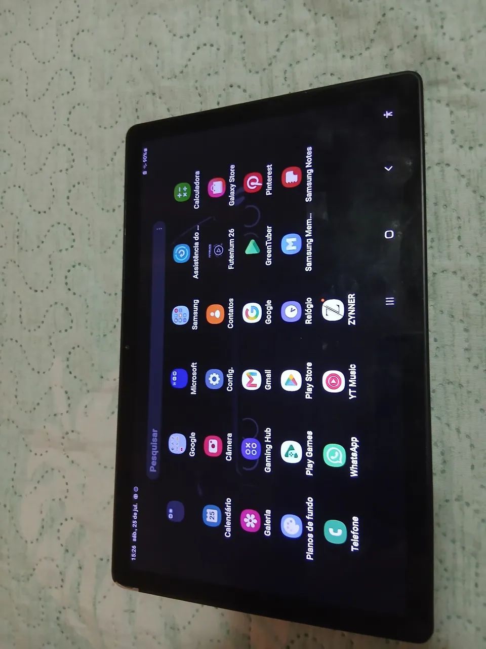 Vendo tablet a7 com tela grande de 10.4 polegadas funcionando perfeitamente 