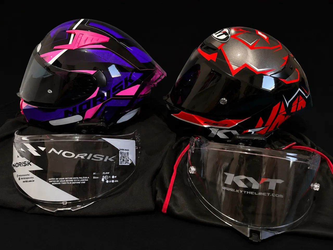 CAPACETE KYT E NORISK