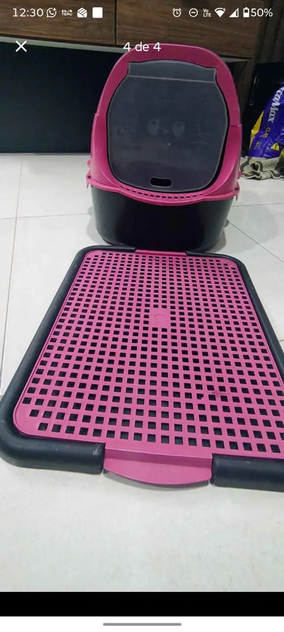 Kit banheiro higiênico para gatos  - Foto 2