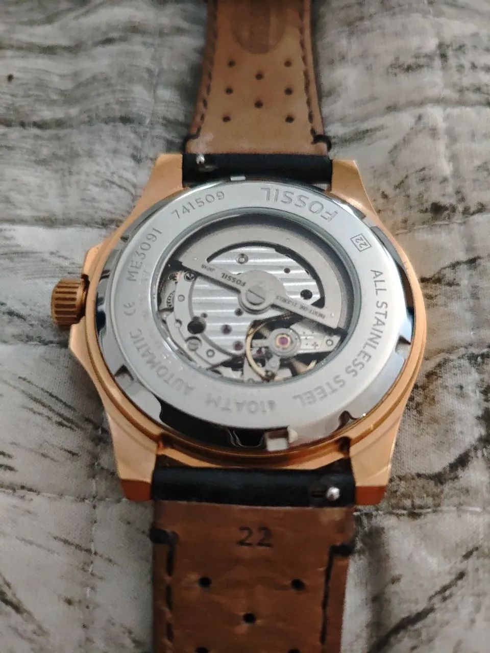 Relógio Fossil Automático ME3091 - Foto 2
