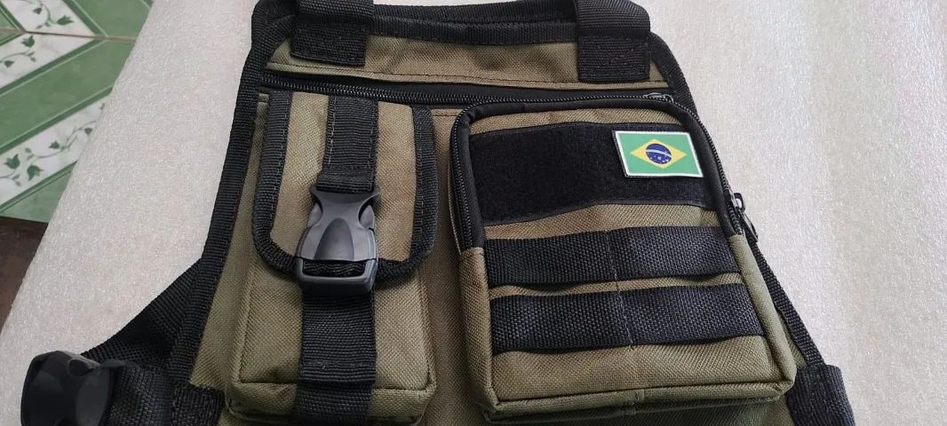 Pochete Peitoral Estilo Colete - Foto 2