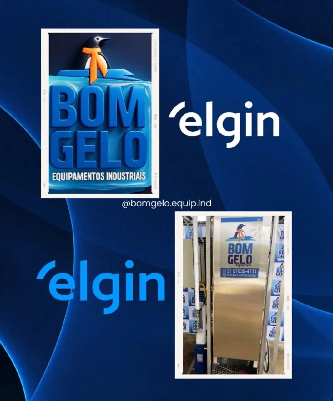 Máquinas de gelo industriais em cubos e em escamas - Foto 5
