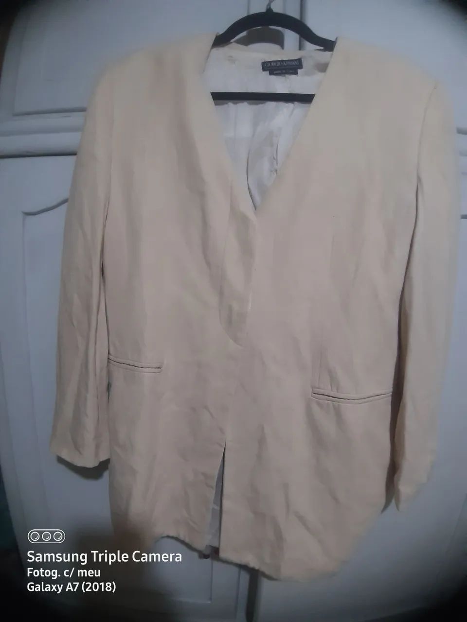 Blazer linho Giorgio Armani G ACEITO OFERTA 