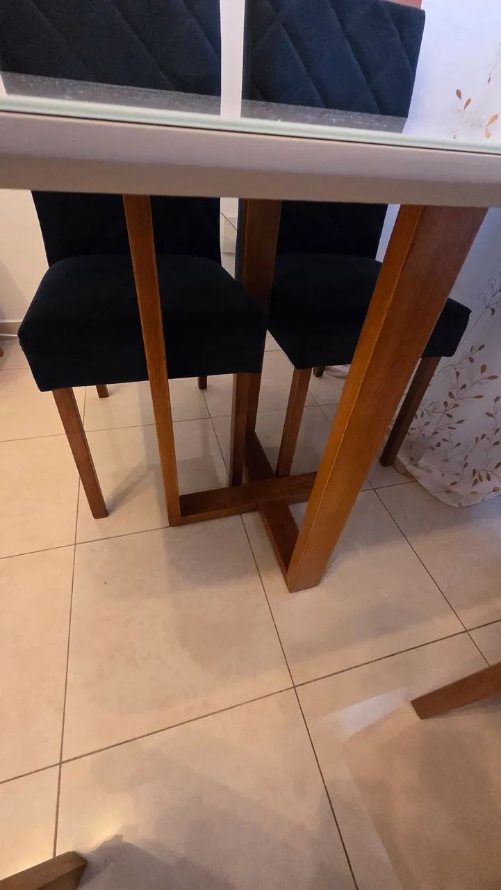 Conjunto Sala de Jantar, 4 Lugares | Novíssima - Foto 5