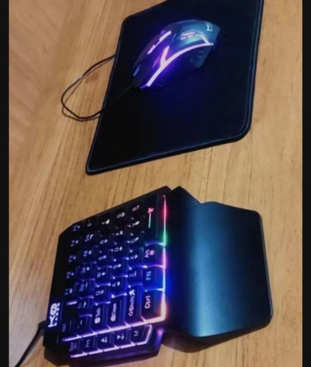 Kit mouse  teclado e tripé  - Foto 2