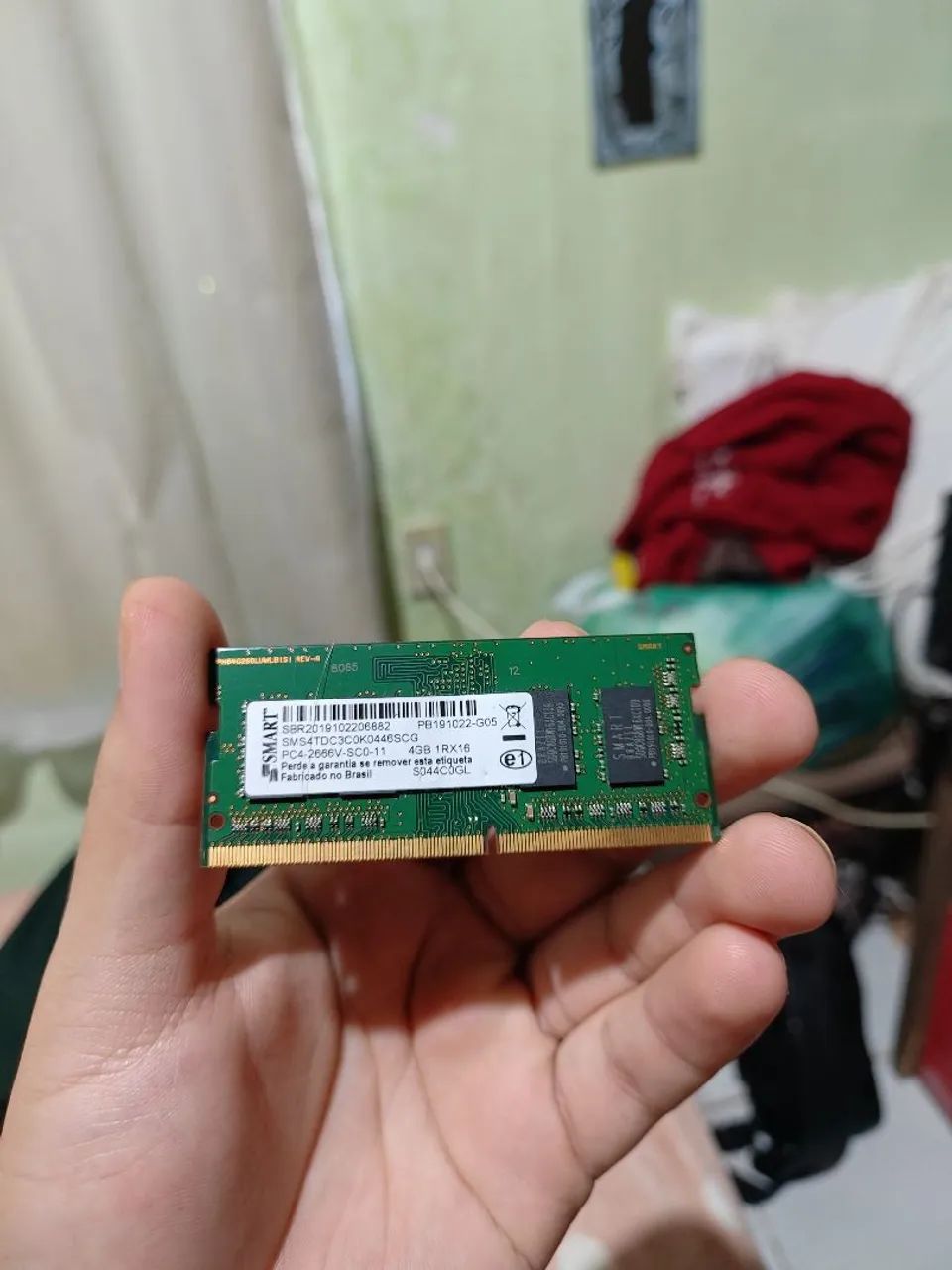 Memória ram 4g ddr4