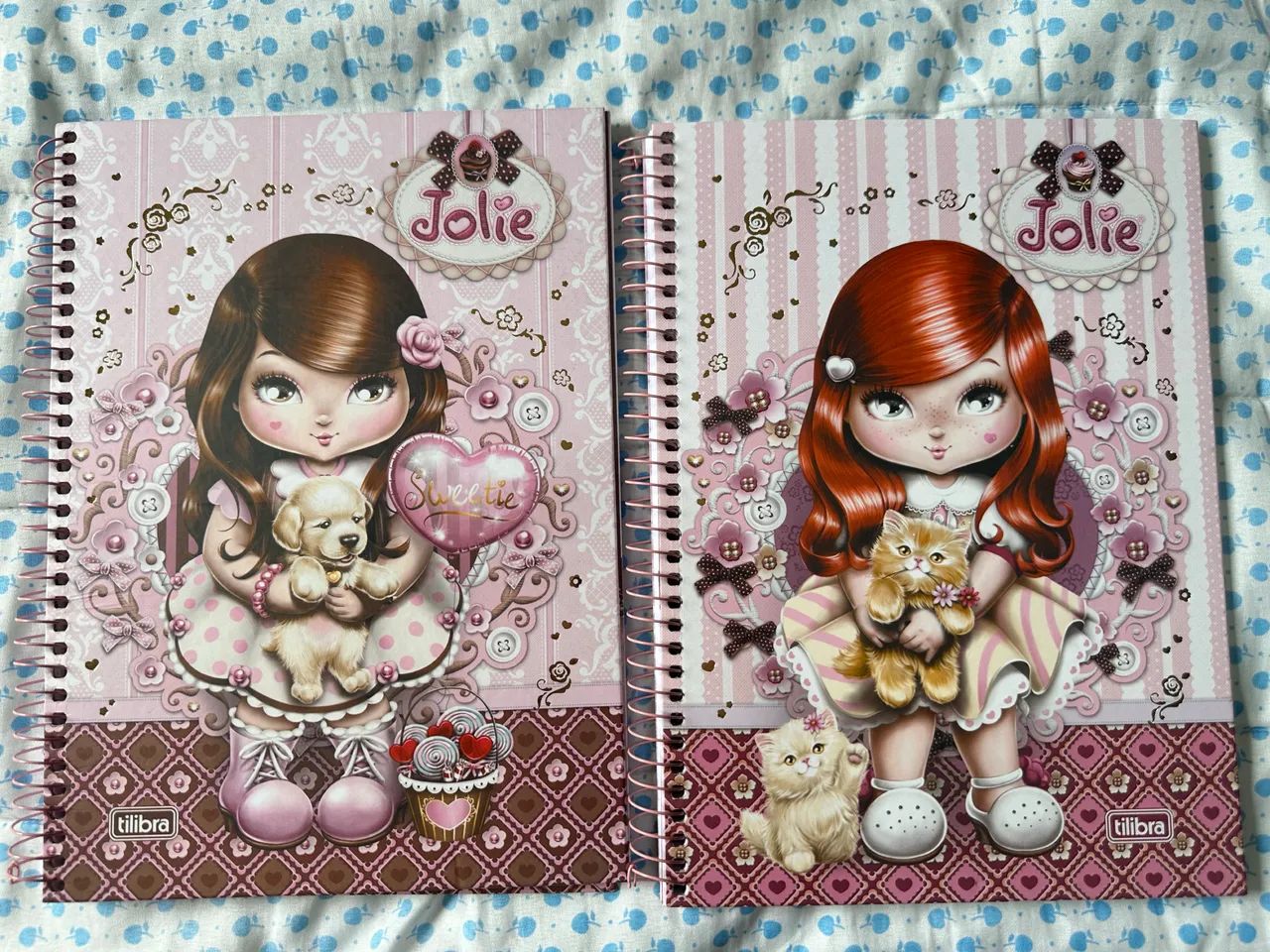 cadernos jolie vintage anos 2000