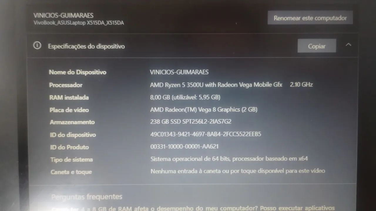 Notebook Asus - Foto 4