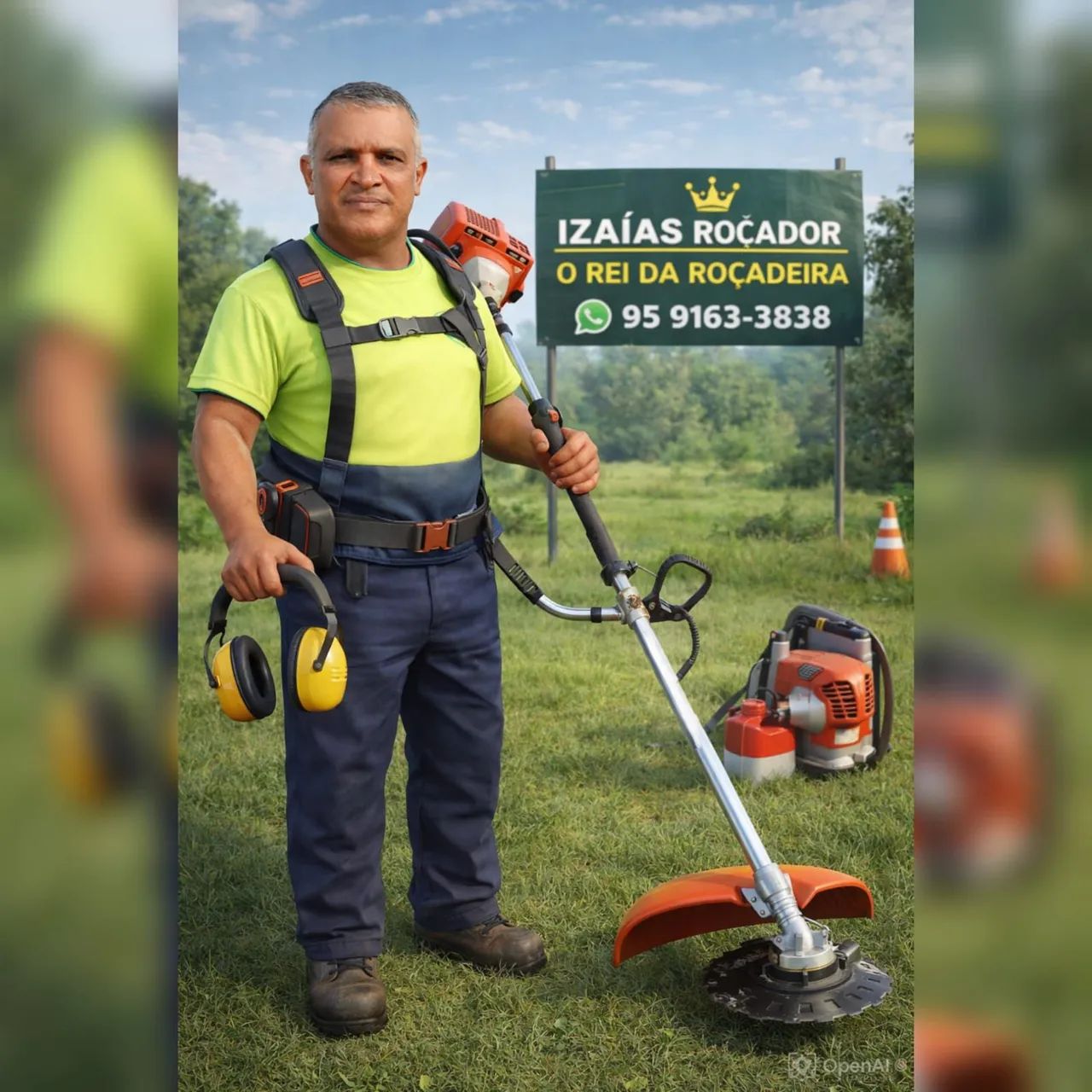 Trabalho de roçando 