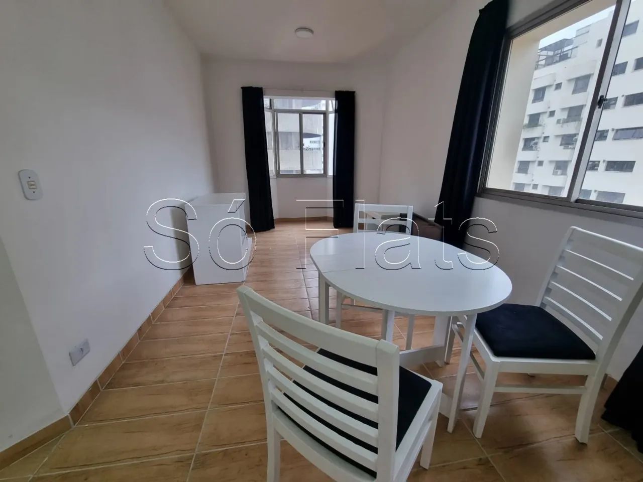 Flat Ambassador, mobiliado e disponível para venda com 41m², 01 dorm e 01 vaga - Foto 3